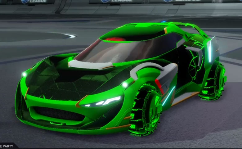 Rocket league Nexus SC Forest Green design with Enjin: Roasted,Neural Network