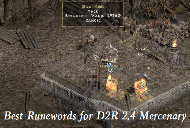 Best Runewords for D2R 2.4 Mercenary