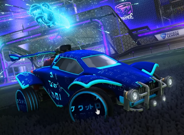 Rocket League Octane Design 9