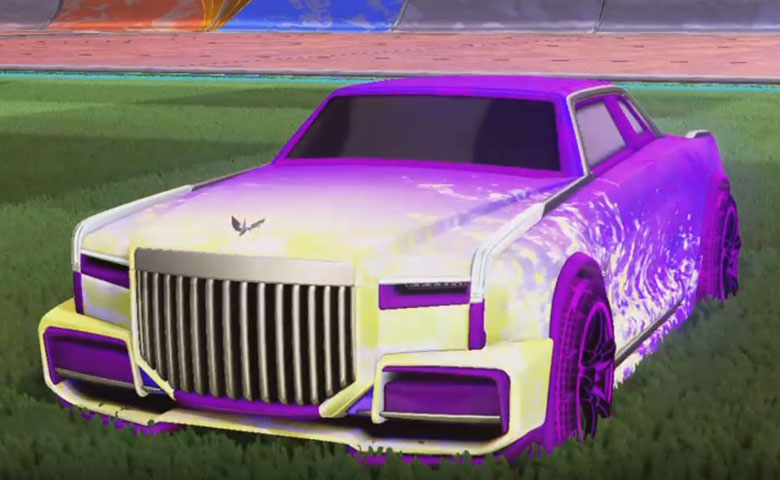 Rocket league Maestro Purple design with A-Lister:Inverted,Dissolver
