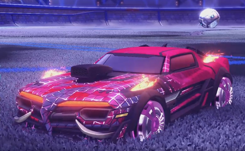 Rocket league Emperor II:Scorched design with Veski:Inverted,Trigon
