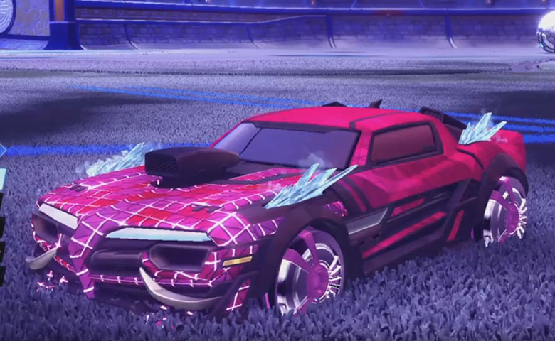 Rocket league Emperor II:Frozen design with Veski:Inverted,Trigon