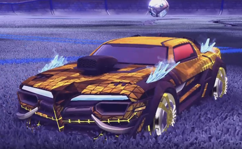 Rocket league Emperor II:Frozen design with Veski:Inverted,Trigon
