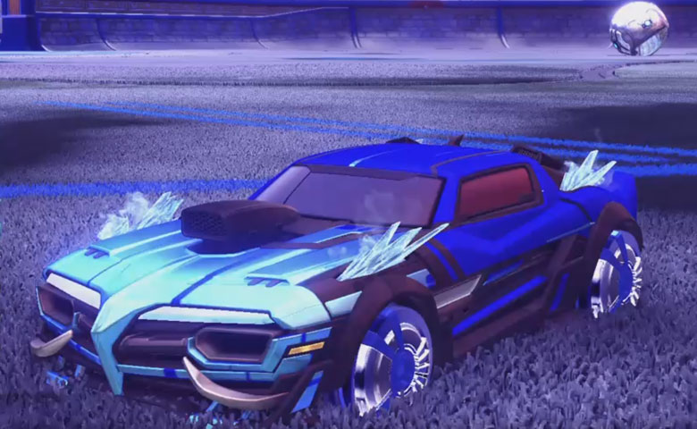 Rocket league Emperor II:Frozen design with Veski:Inverted,Wet Paint