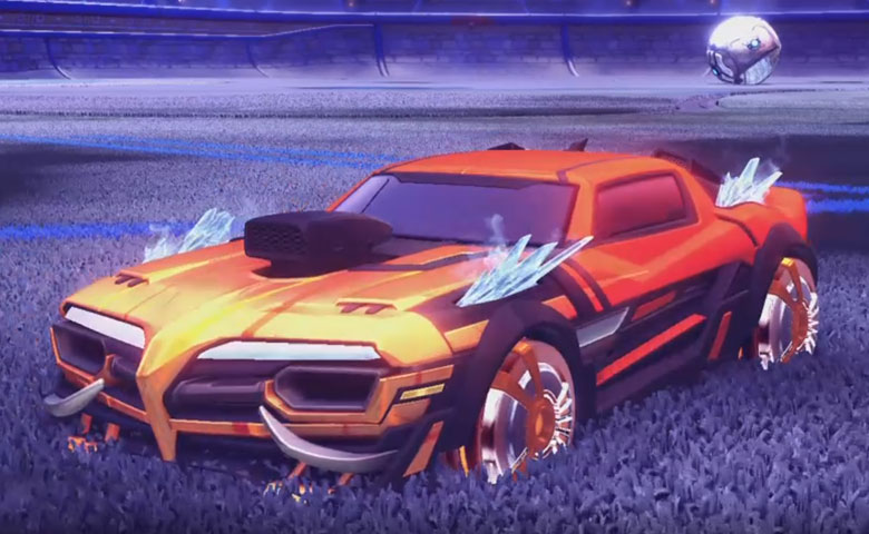 Rocket league Emperor II:Frozen design with Veski:Inverted,Wet Paint