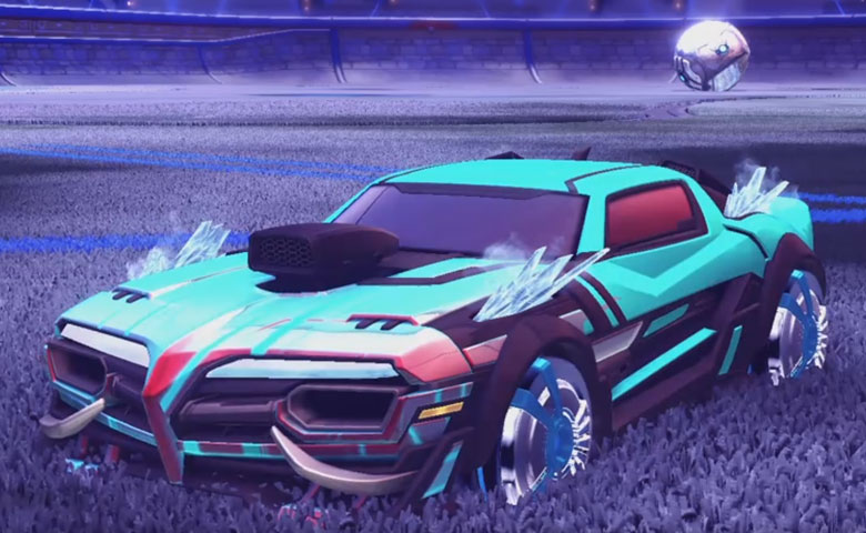 Rocket league Emperor II:Frozen design with Veski:Inverted,Wet Paint