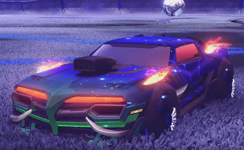 Rocket league Emperor II:Scorched design with Veski,Constella