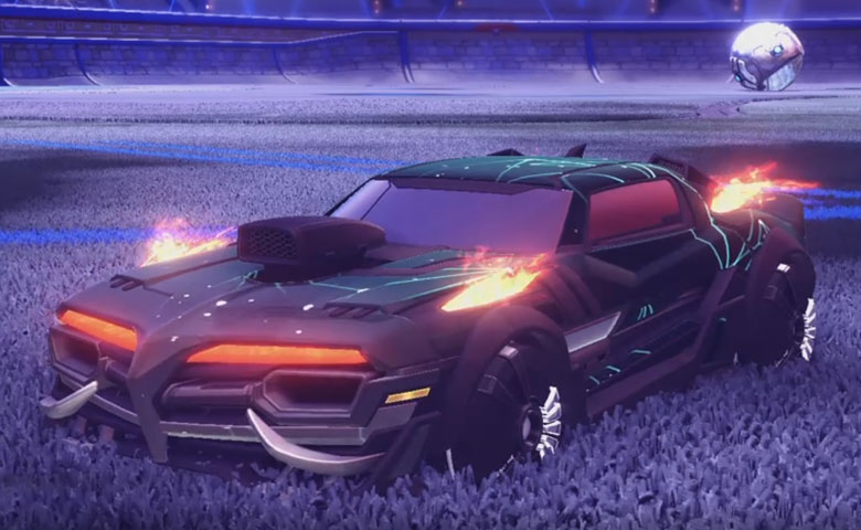 Rocket league Emperor II:Scorched design with Veski,Constella