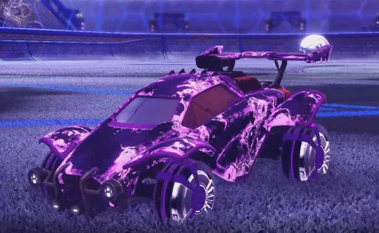 Rocket league Octane Purple design with Veski:Inverted,Fire God